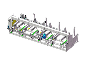 Pipe cutting machine feeding manipulator