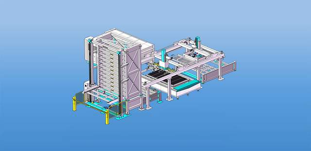 Automatic loading and unloading + plate storage warehouse – OPDEPO ...
