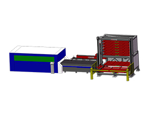 Fully automatic feeding+three-dimensional